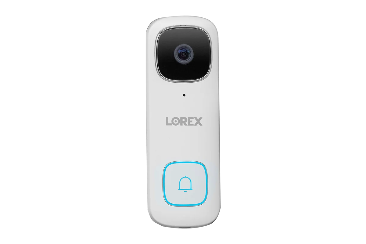 Lorex 2K Wi-Fi Video Doorbell (Wired, 32GB, Open Box)