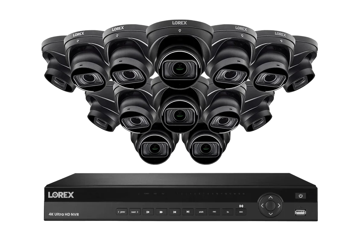 Lorex 4K (16 Camera Capable) 6TB Wired NVR System with Nocturnal 3 Smart IP Turret Cameras with Listen-in Audio and Motorized Varifocal Lenses - Image 11
