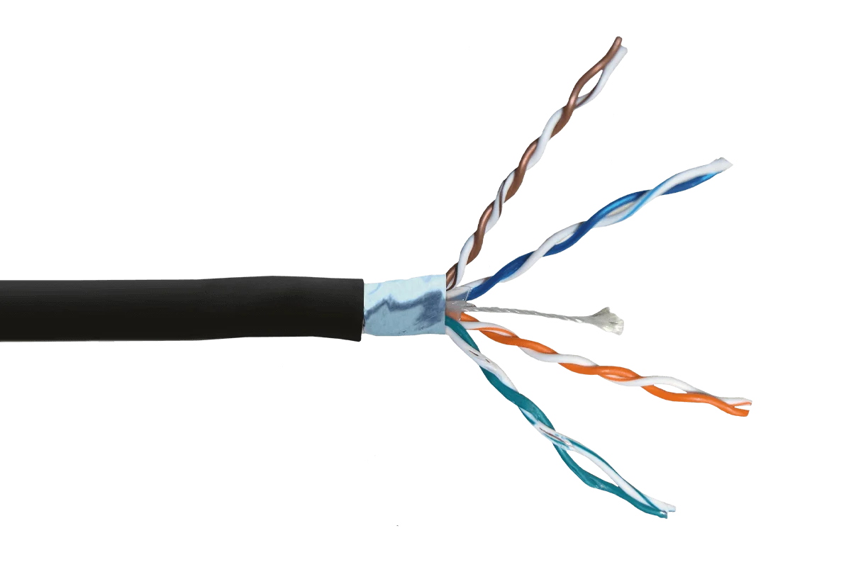 CAT6 Outdoor Extension Cable, Weather Shielded, cUL CMR Riser Rated, UV Treated, Direct Burial Underground - Image 6