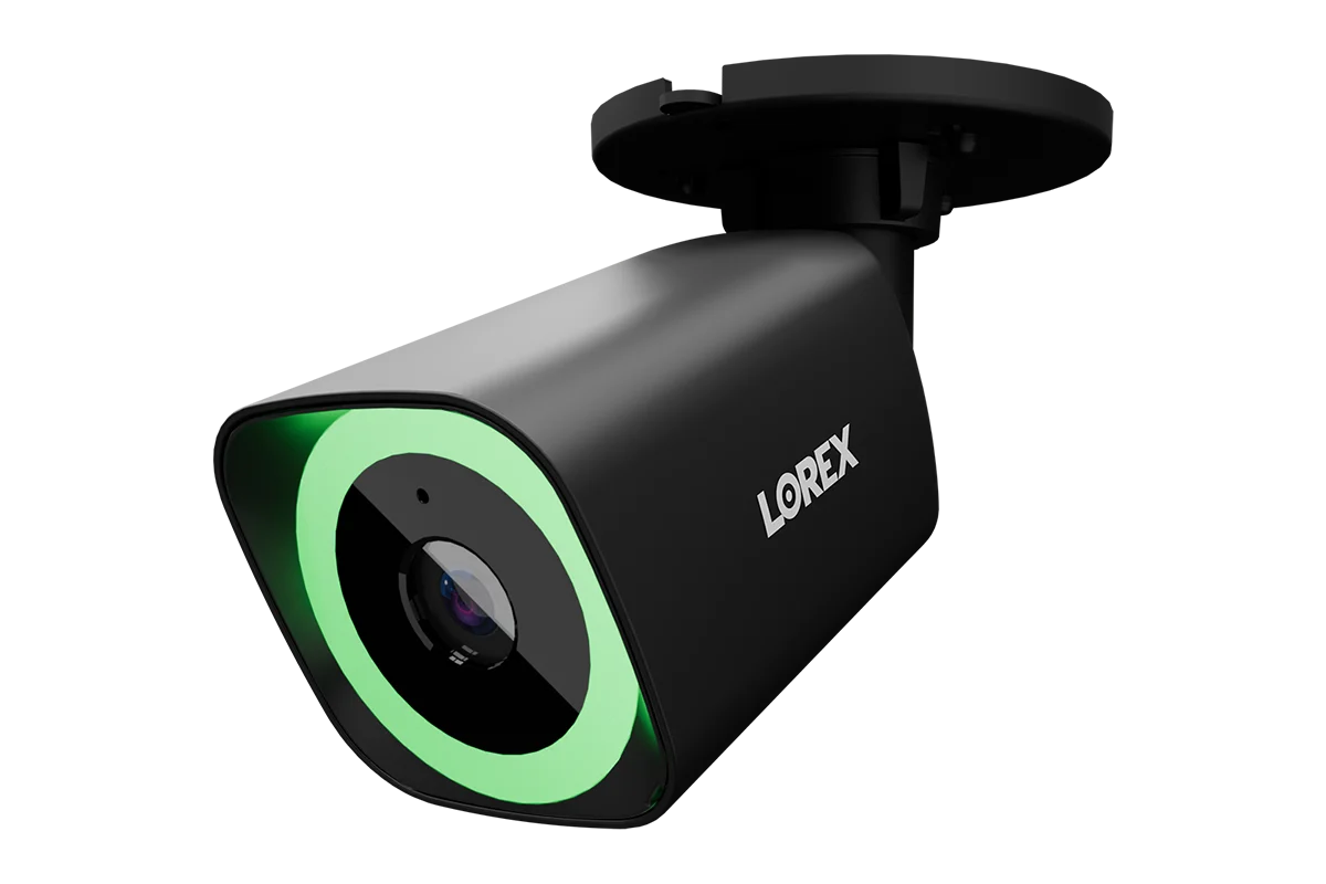 Lorex Connect V5 4K PoE Bullet Cameras with Color Smart Security Lighting - White/Black - Image 2