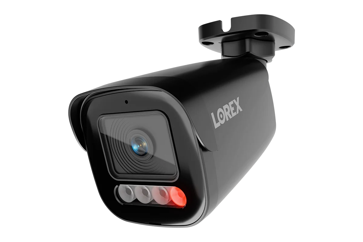 Lorex Connect X5 4K PoE Bullet Camera with AI Color Night Vision - White/Black