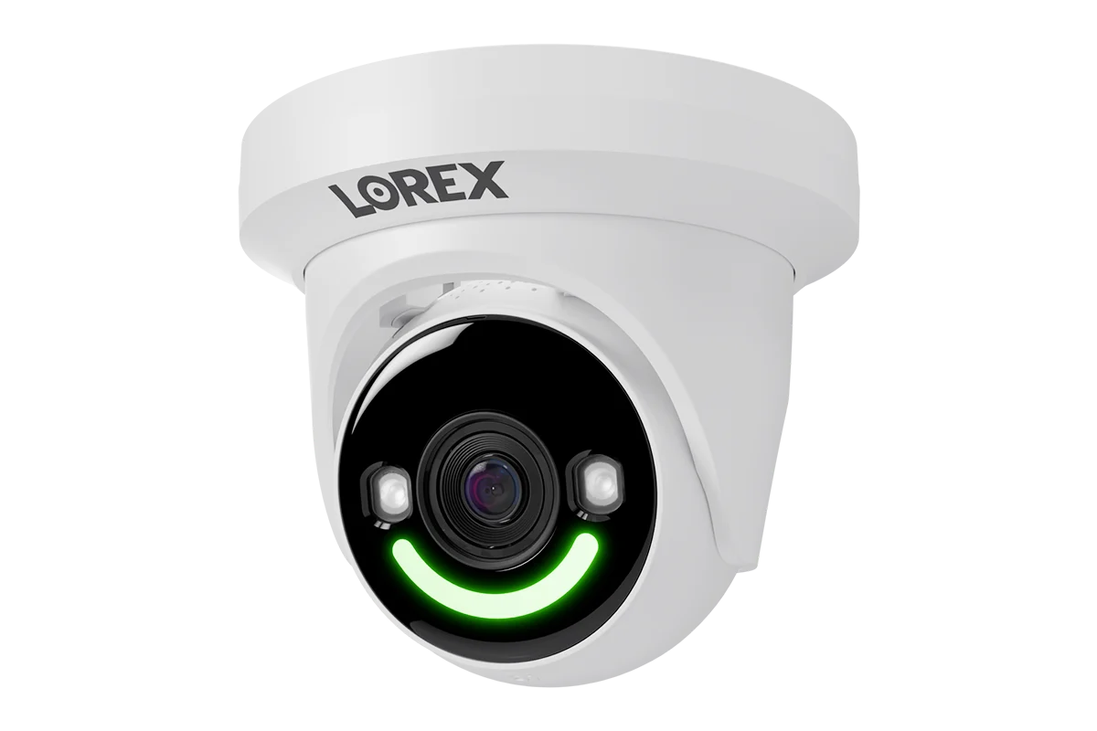 Lorex Classic 4K+ PoE AI Turret Camera with Person & Vehicle Detection