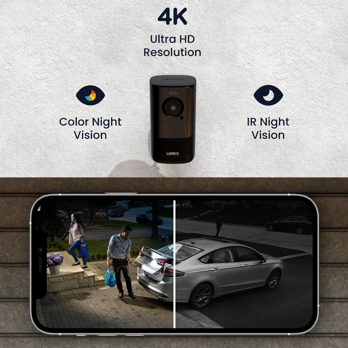 Lorex 4K Spotlight Battery Wi-Fi Security Camera (Cloud-Enabled) - Image 2