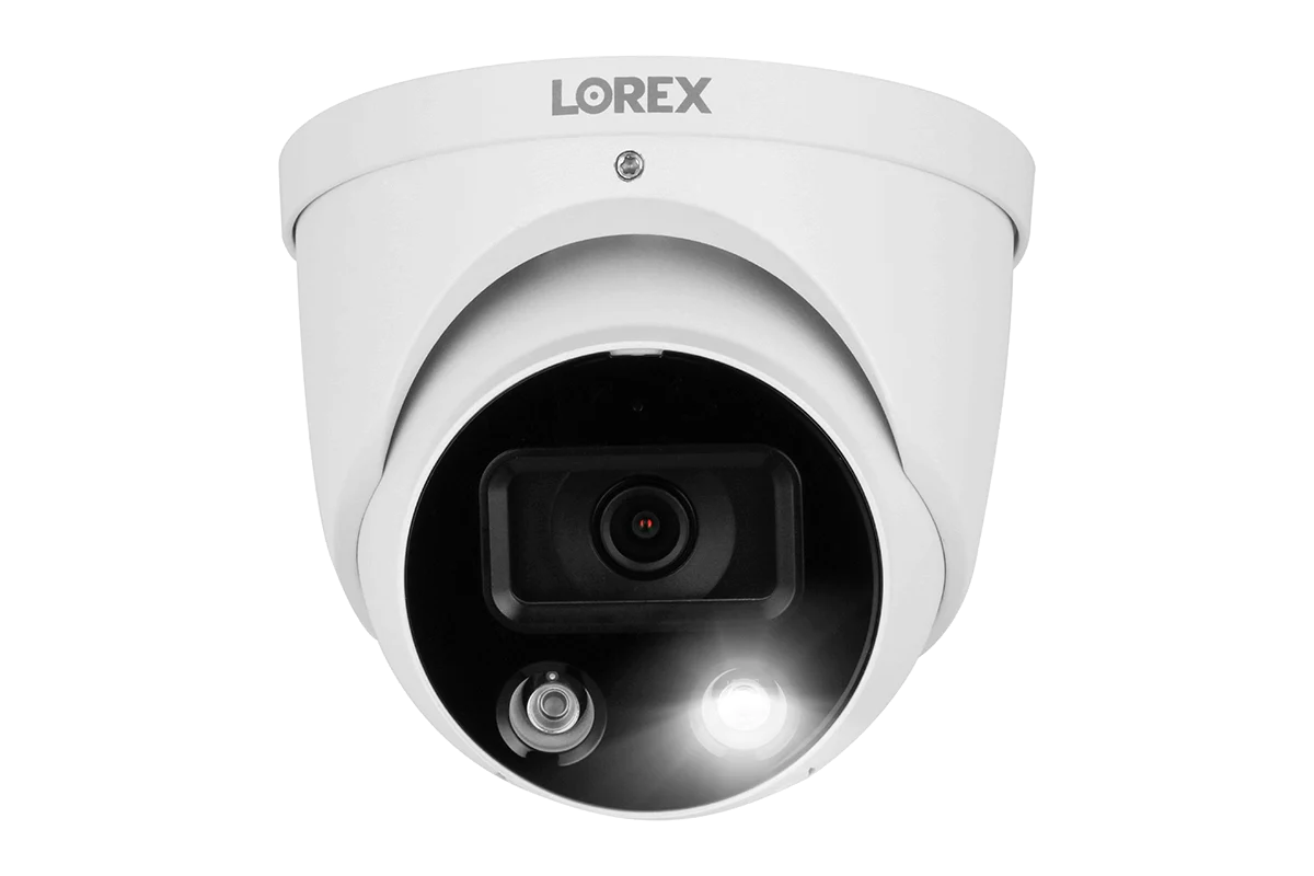 Halo Series H13 4K IP Wired Dome Security Camera with Smart Deterrence and Smart Motion Detection