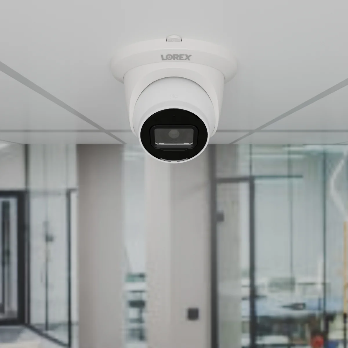 Lorex A4 4MP IP Wired Turret Security Camera with Listen-In Audio and Smart Motion Detection - Image 3