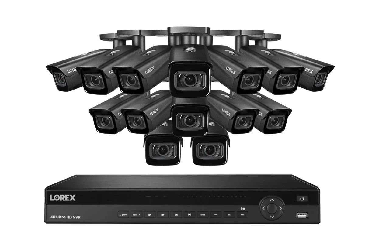 Lorex 4K (16 Camera Capable) 4TB Wired NVR System with Nocturnal 3 Smart IP Bullet Cameras with Motorized Varifocal Lens - Image 10