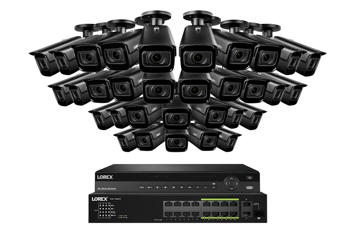 Lorex 4K (32 Camera Capable) 6TB Wired NVR System with Nocturnal 3 Smart IP Bullet Cameras with Motorized Varifocal Lens - Image 13