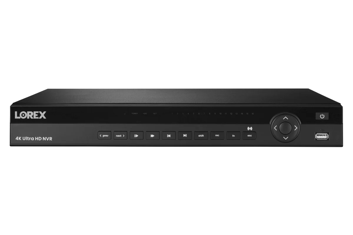 Lorex 4K (32 Camera Capable) 6TB Wired NVR System with Nocturnal 3 Smart IP Bullet Cameras with Motorized Varifocal Lens - Image 3
