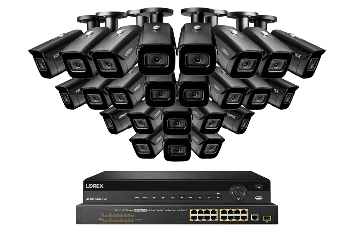 Lorex 4K (32 Camera Capable) 6TB Wired NVR System with Nocturnal 3 Smart IP Bullet Cameras with Motorized Varifocal Lens - Image 7