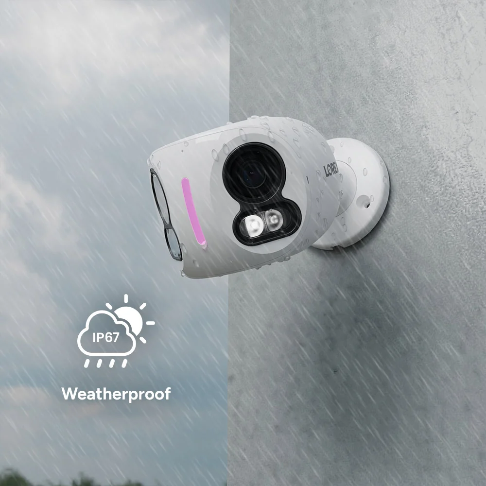 Lorex Classic 4K Dual-Lens IP Camera with Smart Lighting & Motion Detection - Image 4
