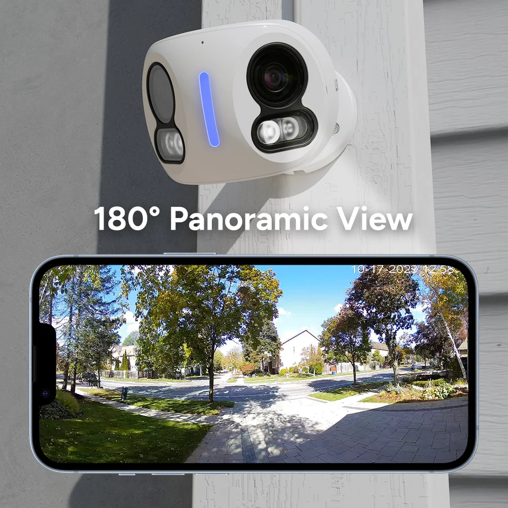 Lorex Classic 4K Dual-Lens IP Camera with Smart Lighting & Motion Detection - Image 3