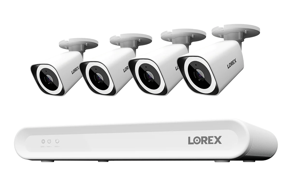 Lorex Connect V Series 4K 8-Channel Wired NVR System with V3 4K PoE Bullet Cameras - 1TB - Image 9
