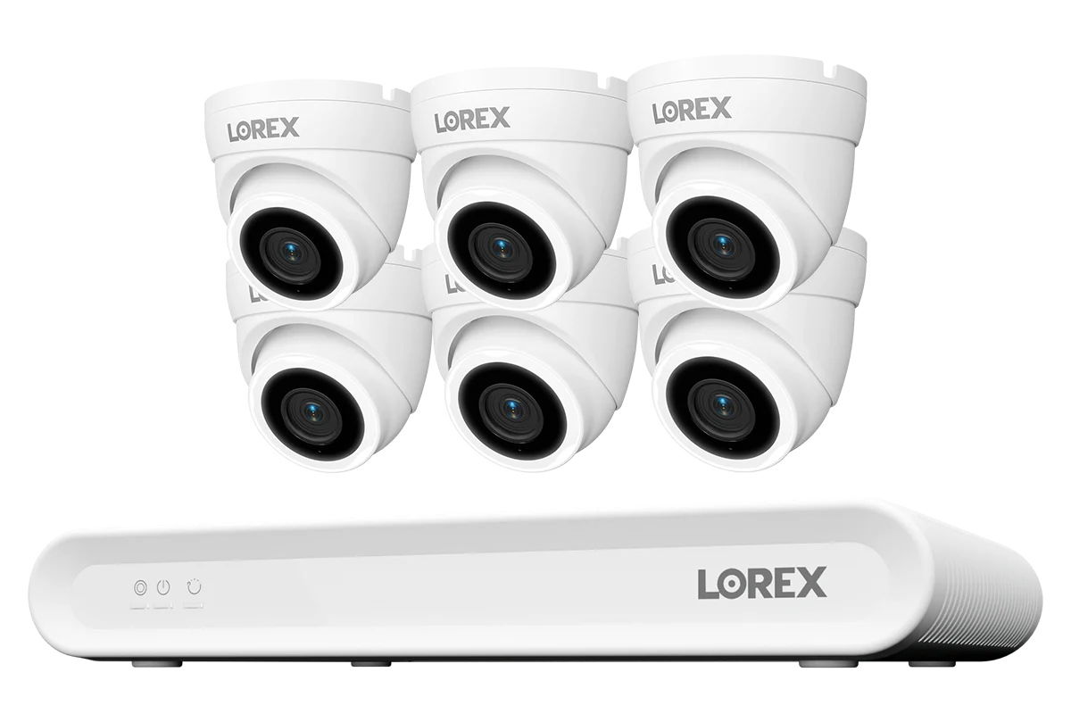 Lorex Connect V Series 4K 8-Channel Wired NVR System with V3 4K PoE Turret Cameras - 1TB - Image 10