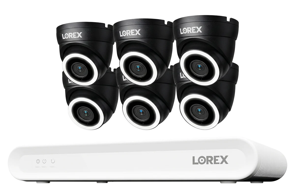 Lorex Connect V Series 4K 8-Channel Wired NVR System with V3 4K PoE Turret Cameras - 1TB - Image 11