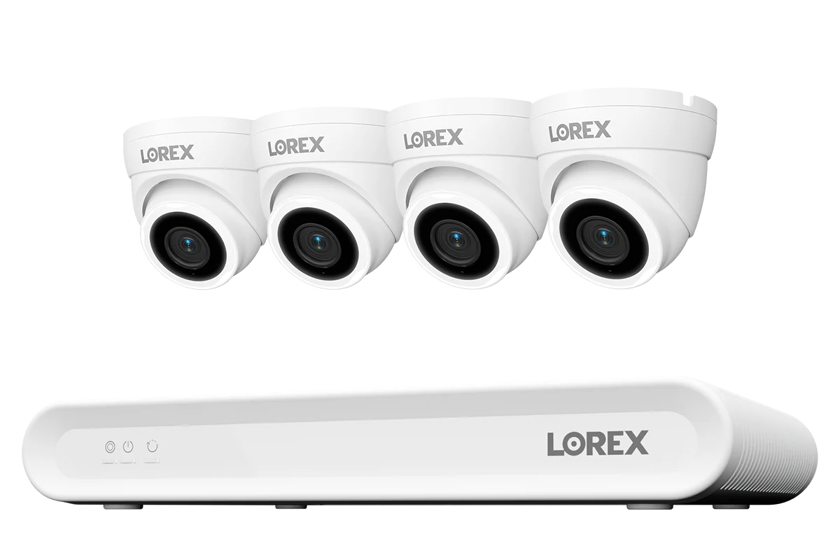 Lorex Connect V Series 4K 8-Channel Wired NVR System with V3 4K PoE Turret Cameras - 1TB - Image 9