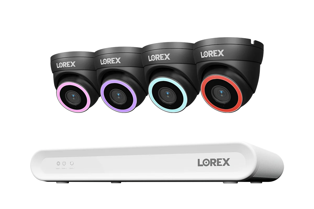 Lorex Connect V Series 4K 8-Channel Wired NVR System with V5 4K PoE Turret Cameras - 1TB - Image 10