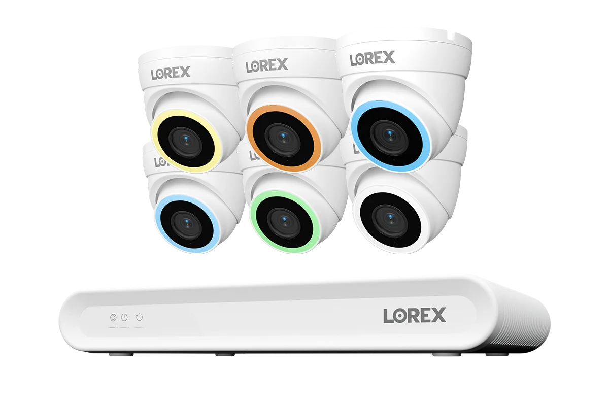 Lorex Connect V Series 4K 8-Channel Wired NVR System with V5 4K PoE Turret Cameras - 1TB - Image 13