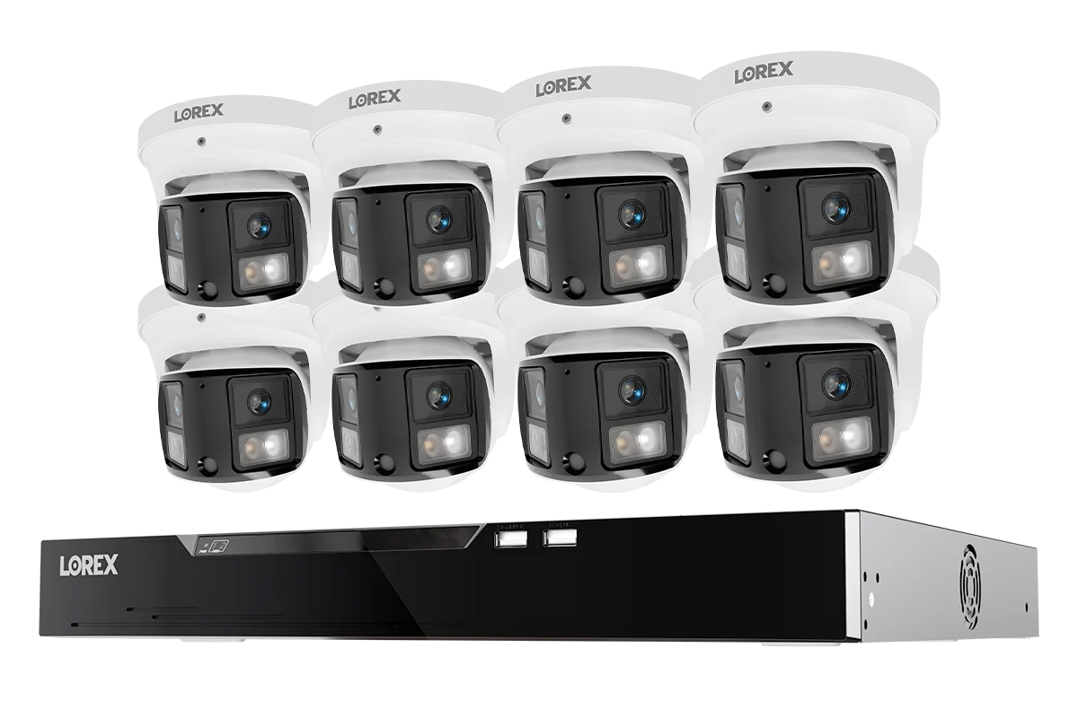 Lorex Connect X Series 4K 16-Channel Wired NVR System with X3 Dual-Lens Turret Camera - 4TB - Image 11