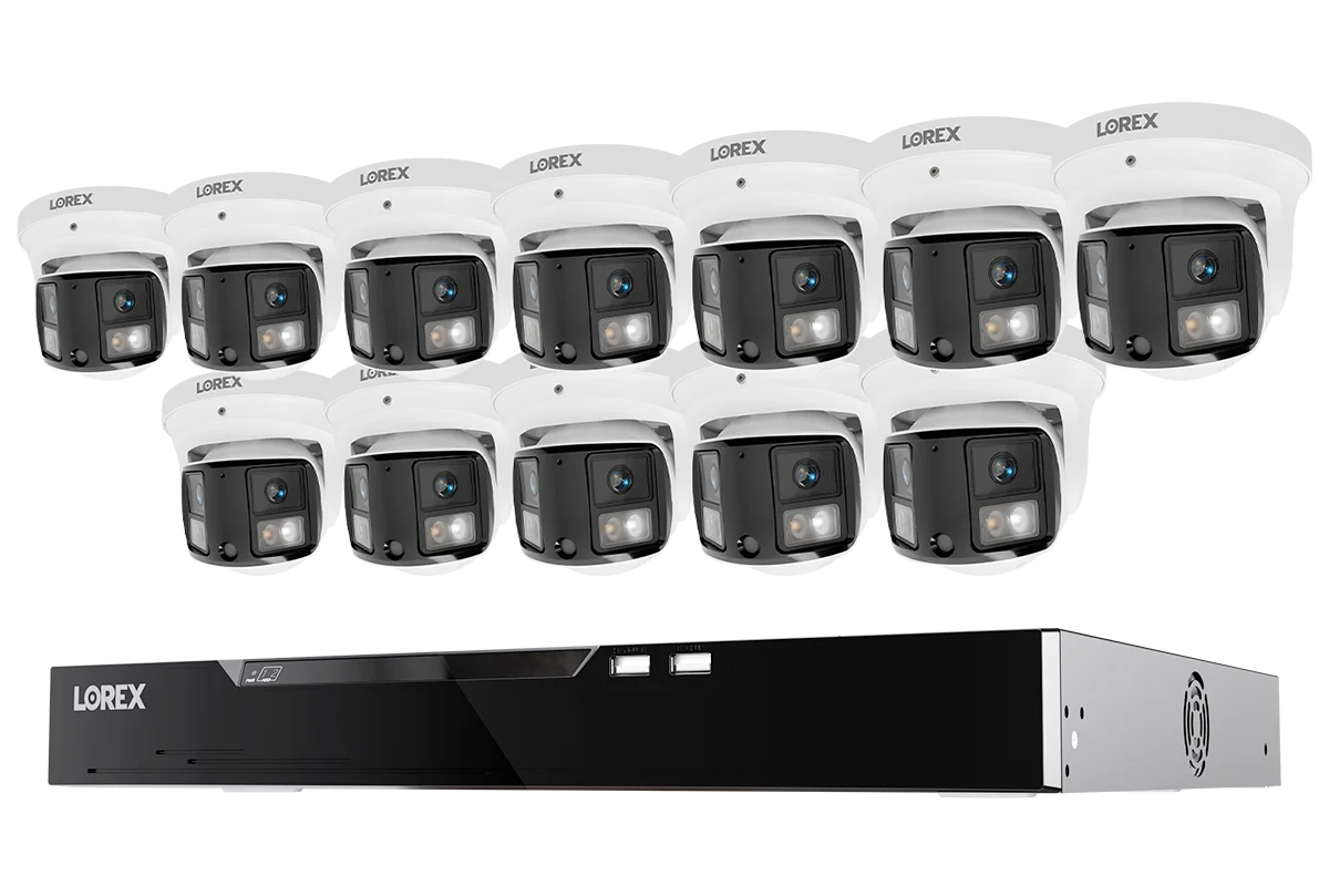Lorex Connect X Series 4K 16-Channel Wired NVR System with X3 Dual-Lens Turret Camera - 4TB - Image 12