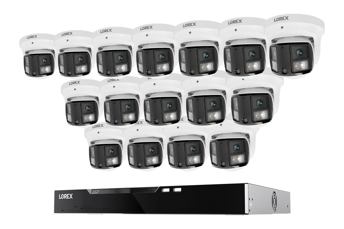 Lorex Connect X Series 4K 16-Channel Wired NVR System with X3 Dual-Lens Turret Camera - 4TB - Image 13