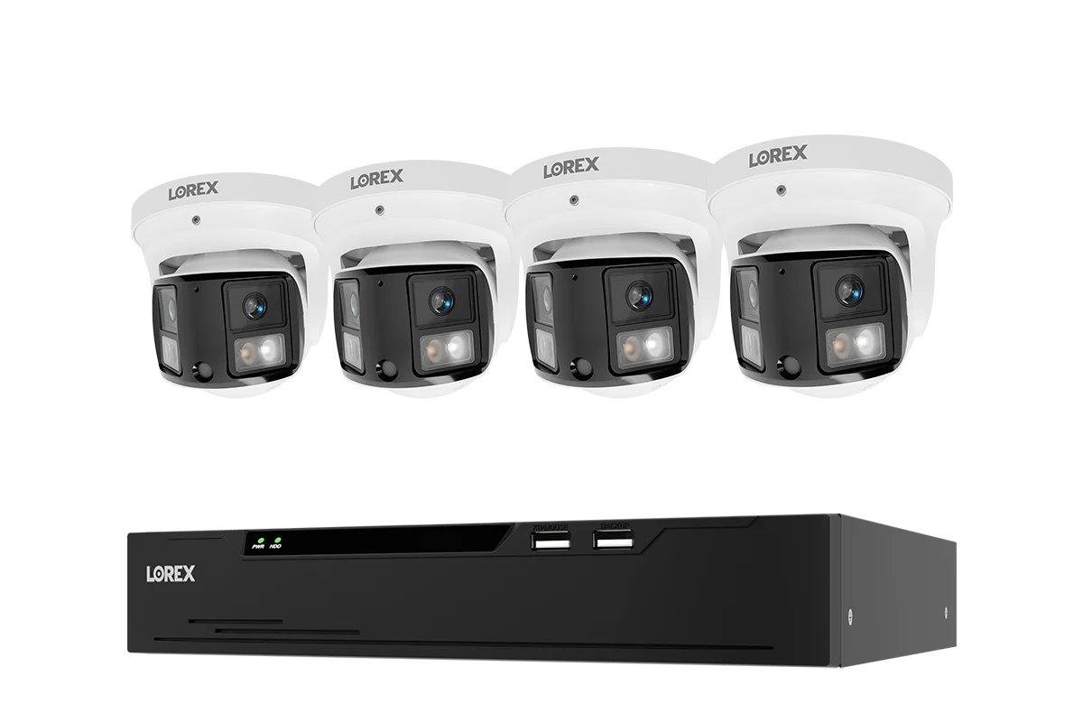 Lorex Connect X Series 4K 8-Channel Wired NVR System with X3 Dual-Lens Turret Camera - 2TB - Image 11
