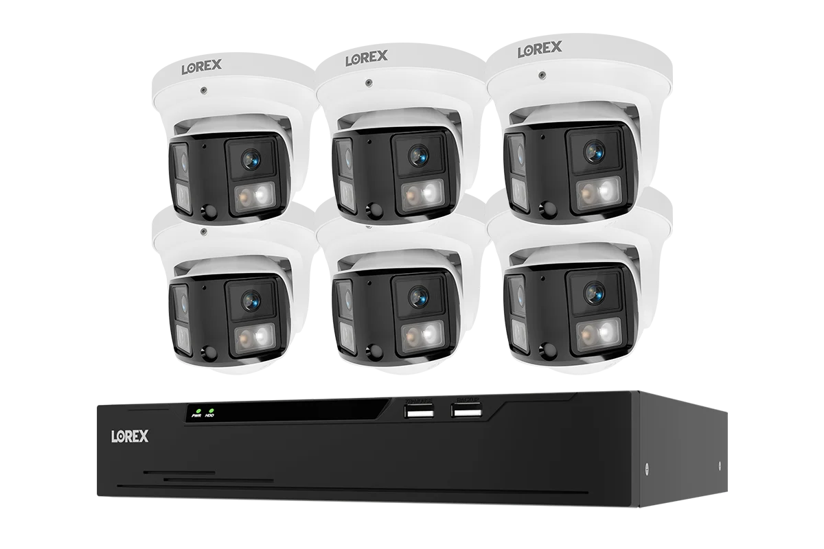 Lorex Connect X Series 4K 8-Channel Wired NVR System with X3 Dual-Lens Turret Camera - 2TB - Image 12