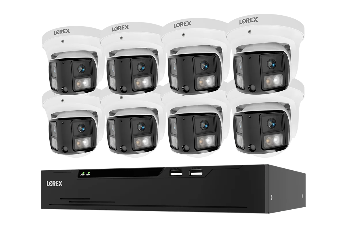 Lorex Connect X Series 4K 8-Channel Wired NVR System with X3 Dual-Lens Turret Camera - 2TB - Image 13