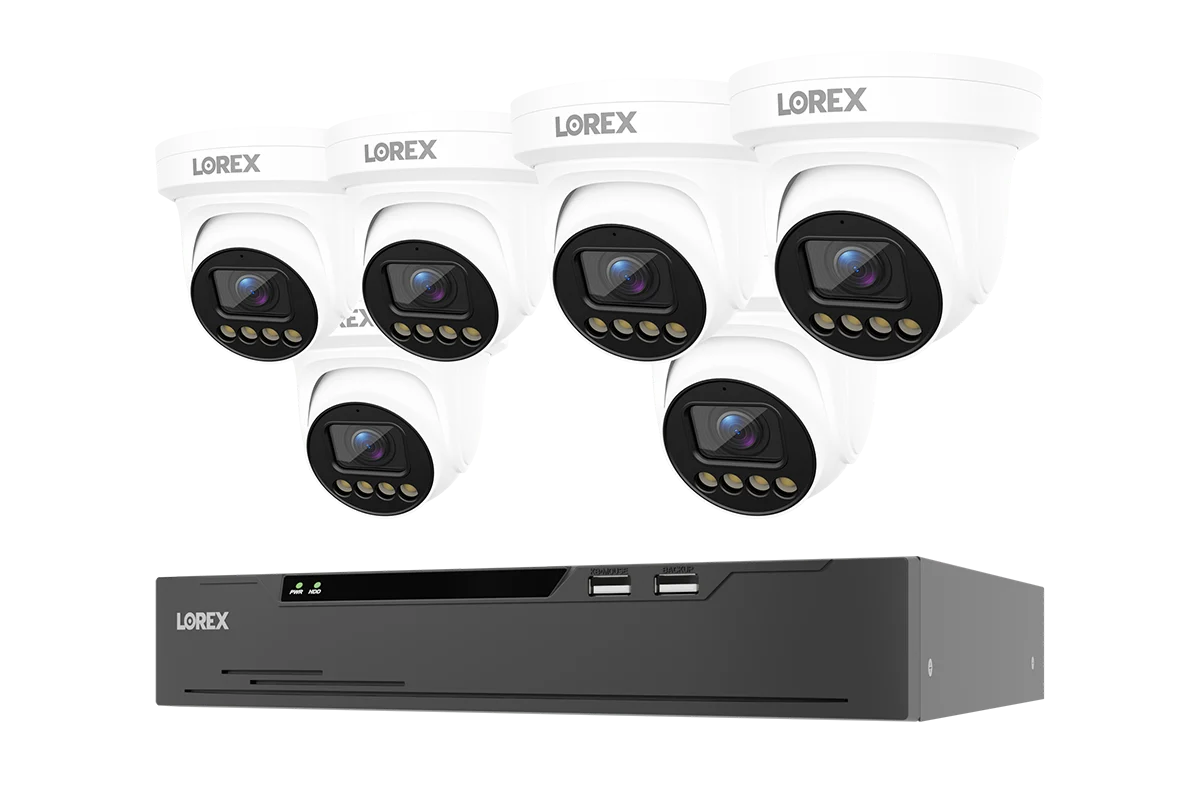 Lorex Connect X Series 4K 8-Channel Wired NVR System with X3 Turret Security Cameras - 2TB - Image 16