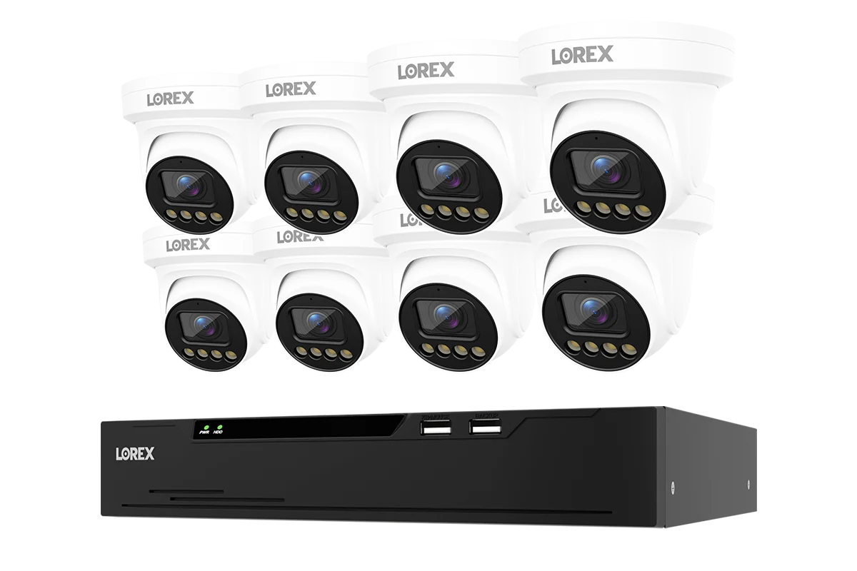 Lorex Connect X Series 4K 8-Channel Wired NVR System with X3 Turret Security Cameras - 2TB - Image 17