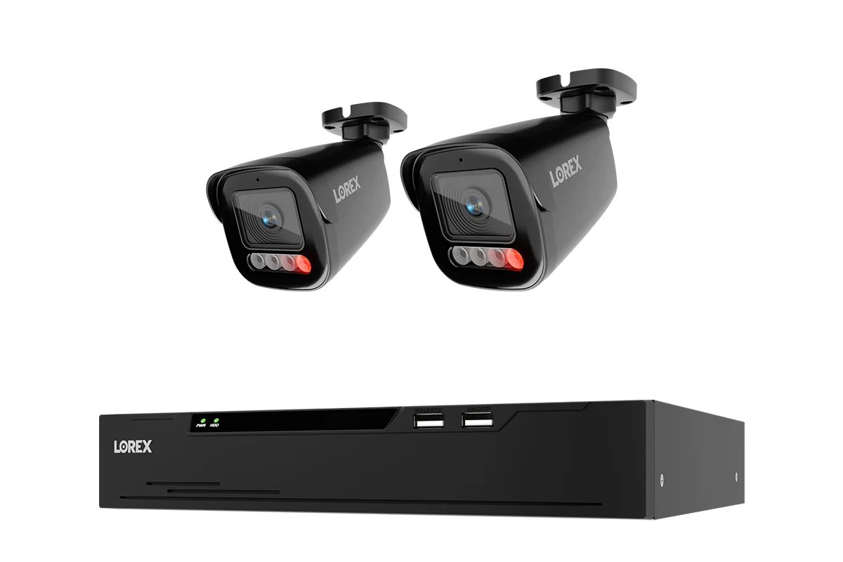 Lorex Connect X Series 4K 8-Channel Wired NVR System with X5 Bullet Security Cameras - 2TB