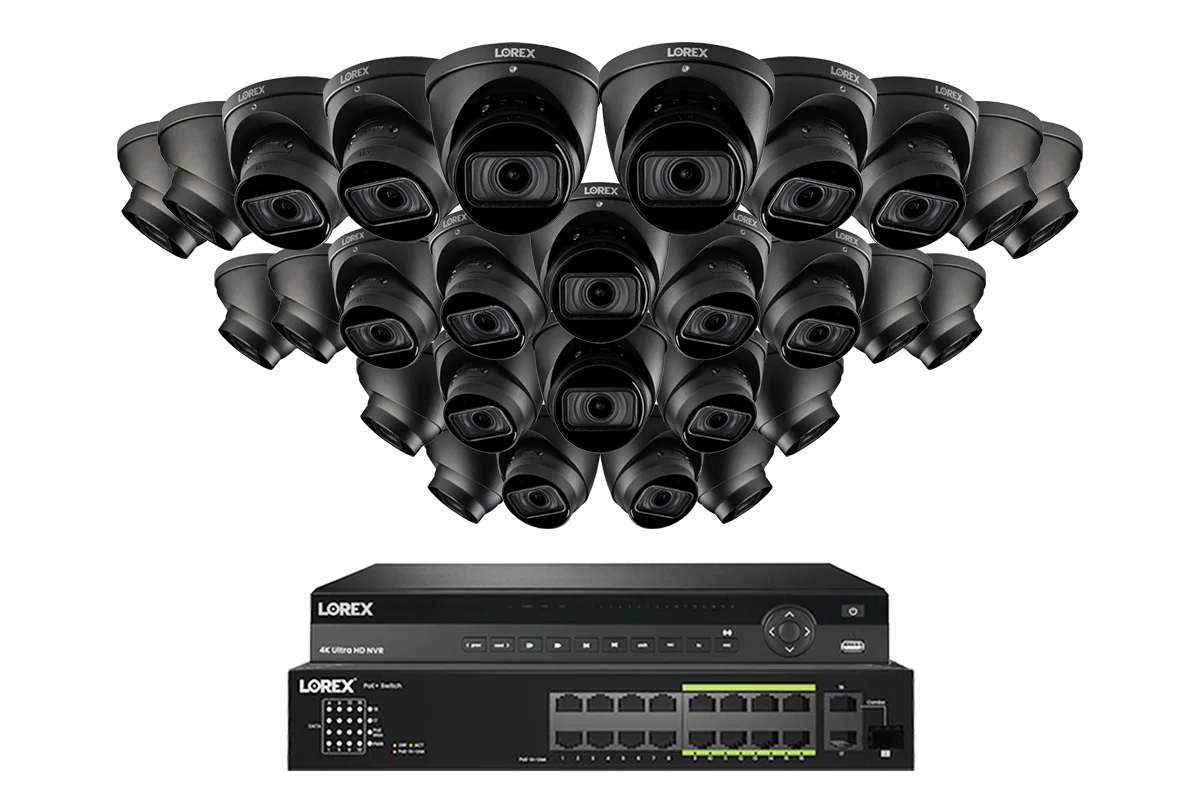 Lorex Elite Series 32-Channel (6TB) 4K IP System with Nocturnal N4 Lite Turret Cameras and PoE Switch - Image 13