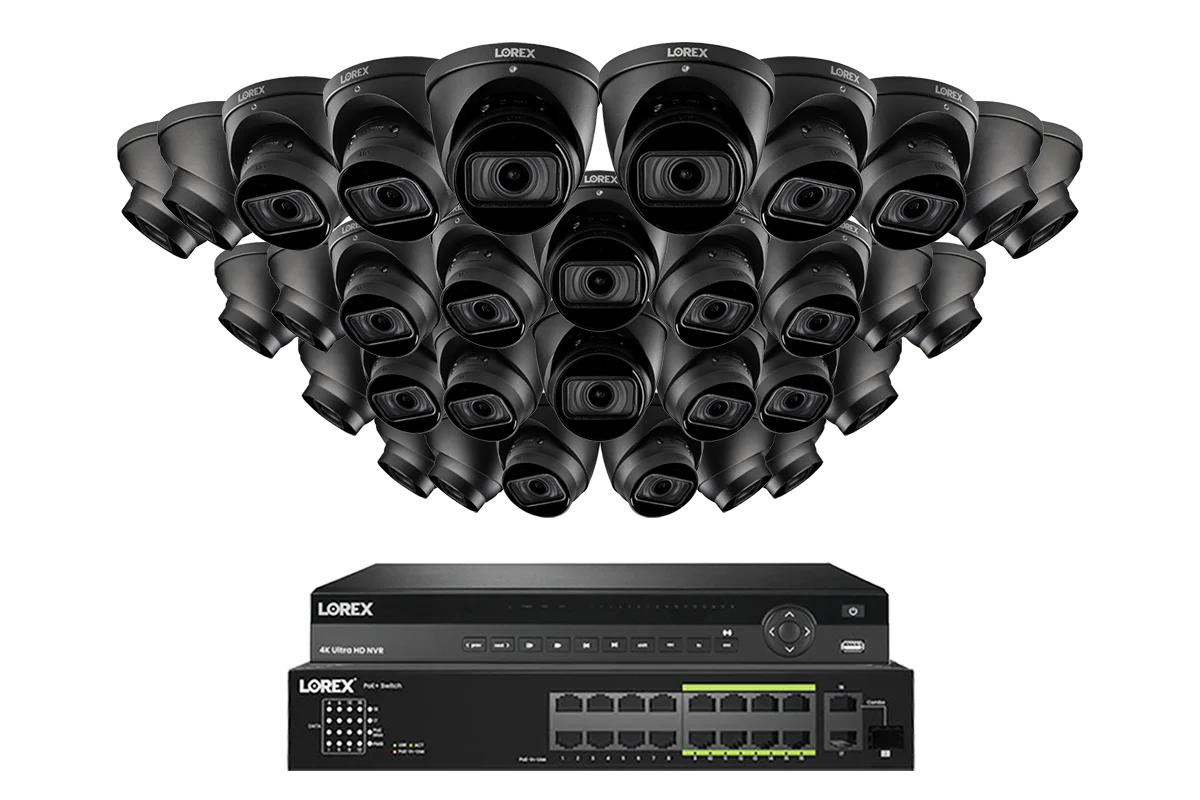 Lorex Elite Series 32-Channel (6TB) 4K IP System with Nocturnal N4 Lite Turret Cameras and PoE Switch - Image 15
