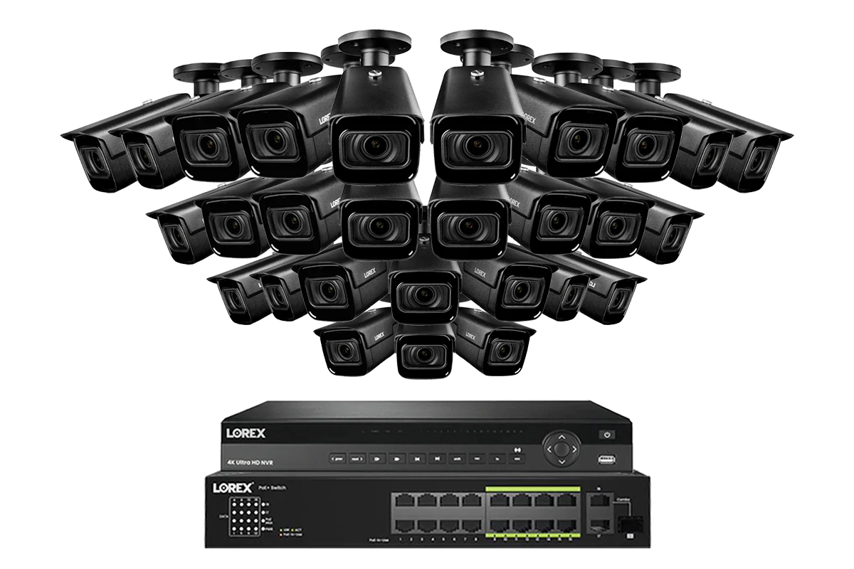 Lorex Elite Series 32-Channel (6TB) 4K IP System with Nocturnal N4 Lite Bullet Cameras and PoE Switch - Image 12