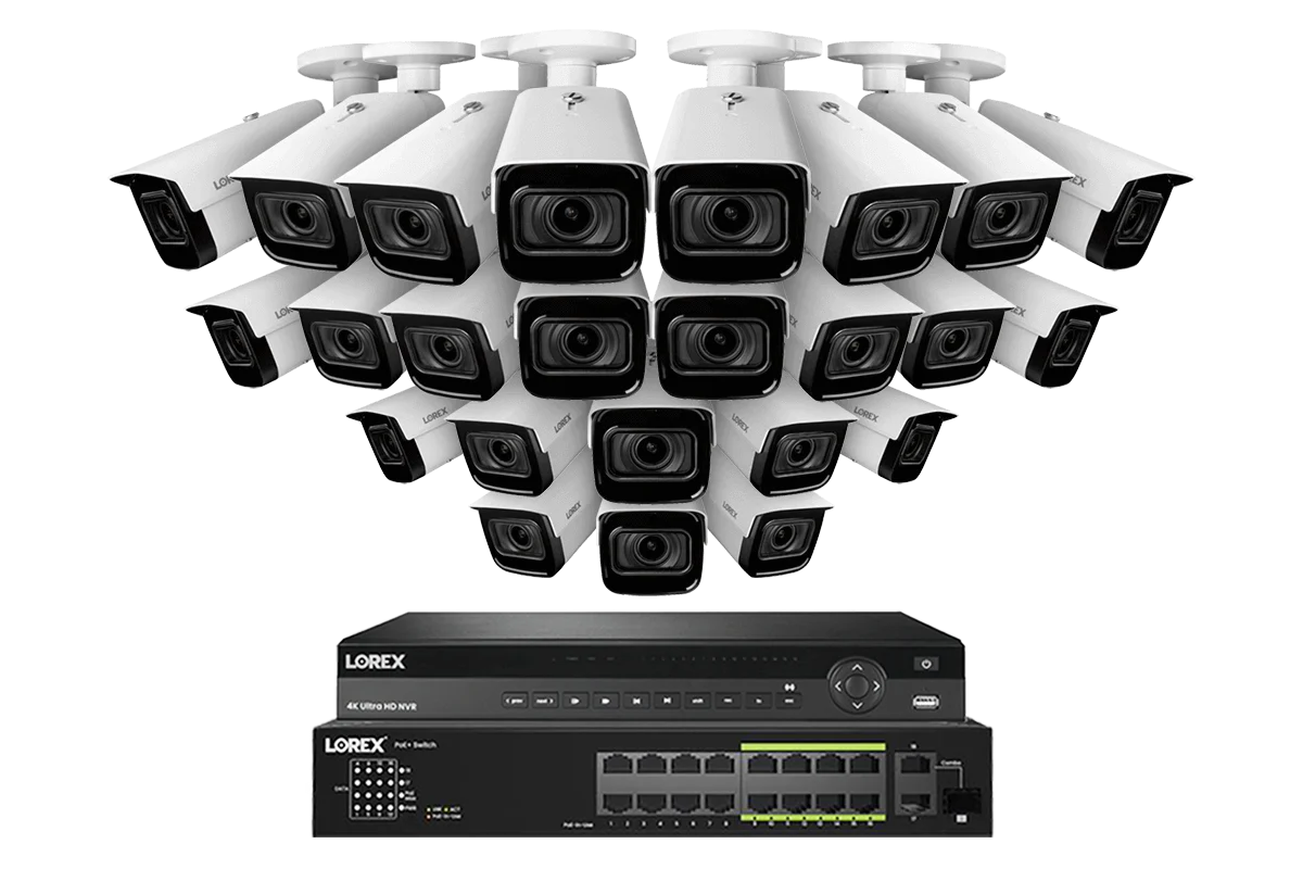 Lorex Elite Series 32-Channel (6TB) 4K IP System with Nocturnal N4 Lite Bullet Cameras and PoE Switch - Image 14