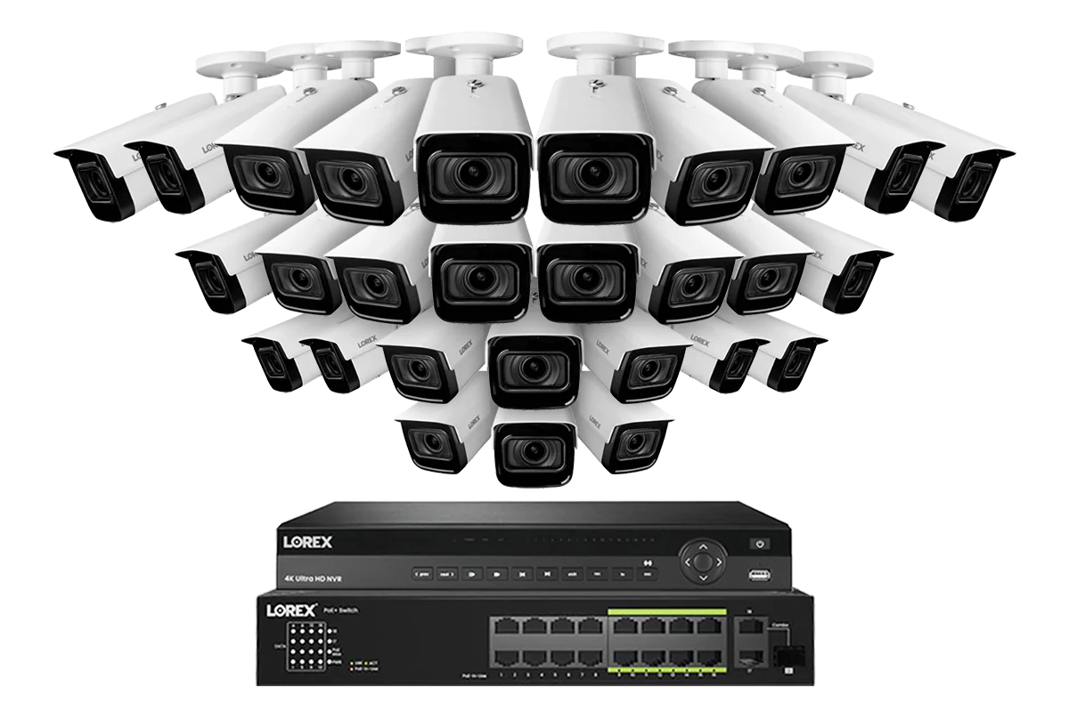 Lorex Elite Series 32-Channel (6TB) 4K IP System with Nocturnal N4 Lite Bullet Cameras and PoE Switch - Image 15