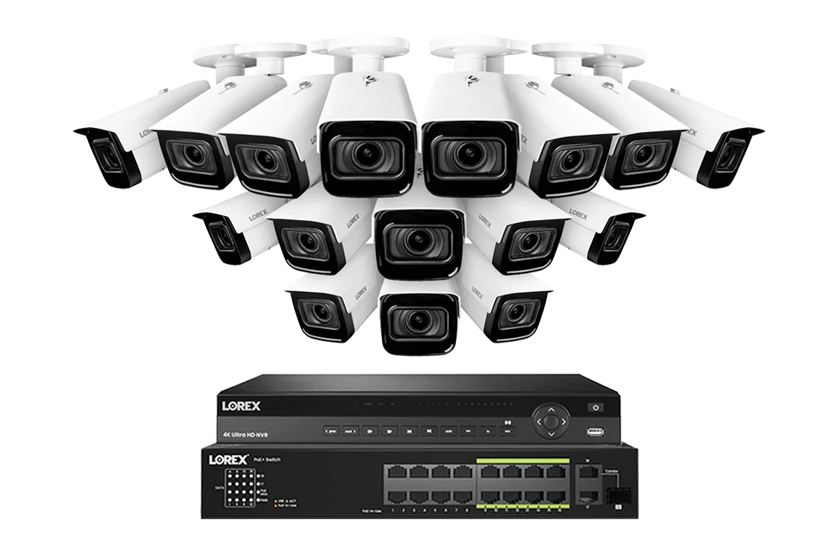 Lorex Elite Series 32-Channel (6TB) 4K IP System with Nocturnal N4 Lite Bullet Cameras and PoE Switch - Image 8