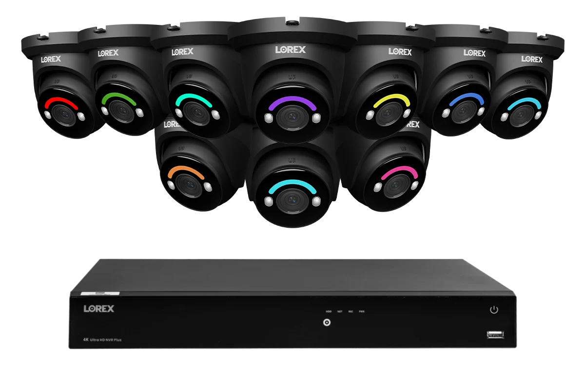 Lorex Fusion Series 4K 16 Camera Capable (Wired or Fusion Wi-Fi) 4TB Wired NVR System with H12 Wired 4K IP Turret Cameras - Image 10
